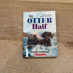 Scholastic 'My Otter Half' Book with Blue and Purple Accents
